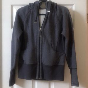 Zella Zip Up Hoodie Blue Sz Medium